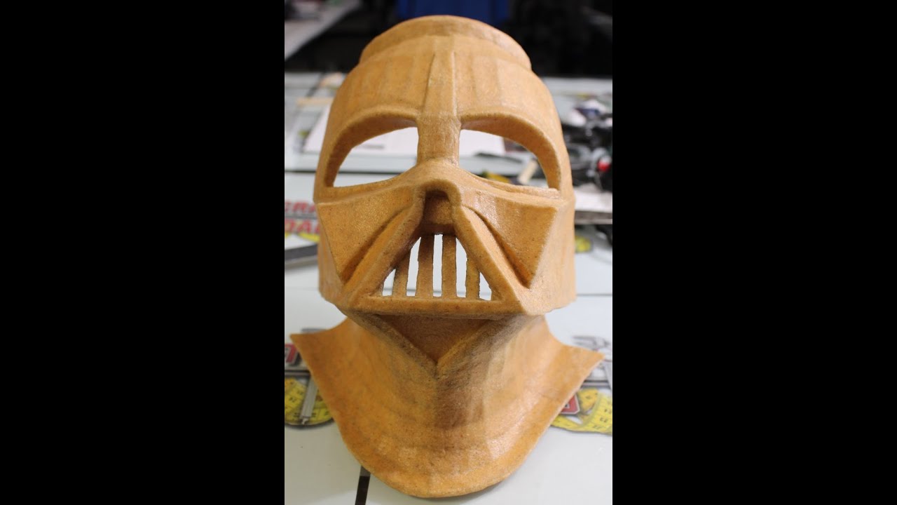Darth Vader Helmet Part 3 (Worbla Shell) - Craft Dad