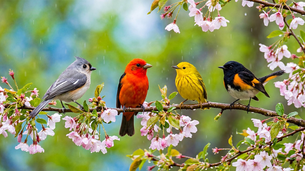 Calming Piano with Chirping Birds – Enhance Relaxation, Improve Sleep, and Increase Concentration