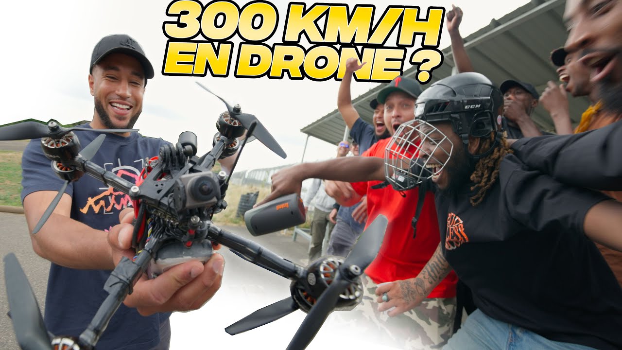 DRONE FPV vs RADAR: On flashe un drone à 300 KM/H