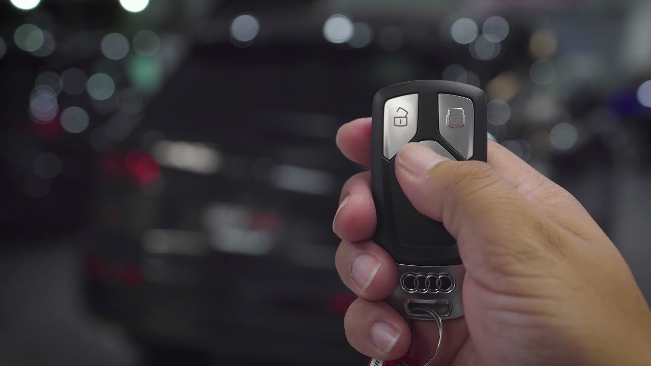 Audi SQ5 2022 | Как работает система бесключевого доступа