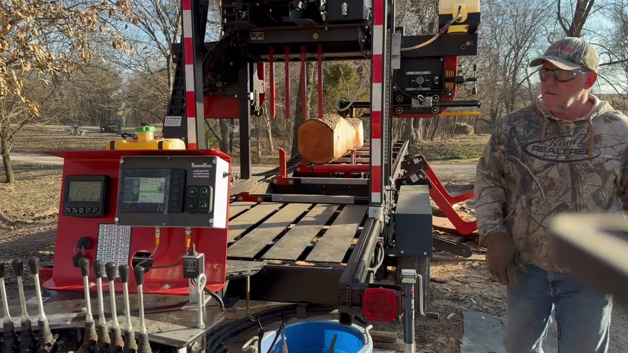Quarter Sawing Cherry With TimberKing Sawmill - What I Found Inside Was Not Expected…