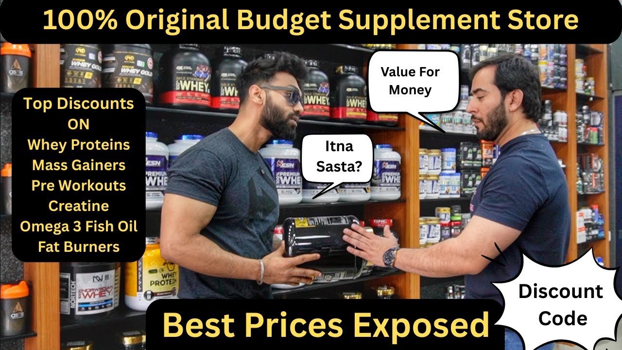 Inside The Delhi's Largest Supplement Store | Budget Supplements | Best Prices on Top Brands