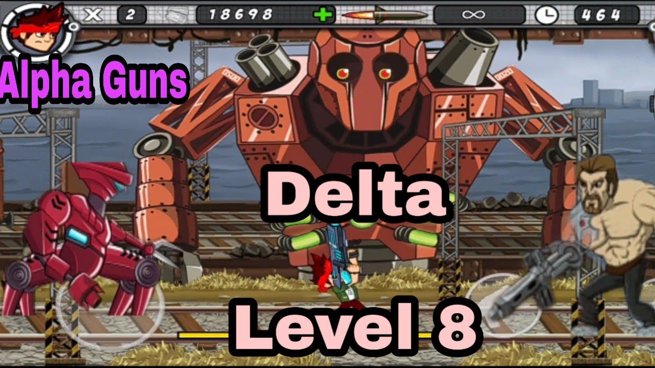 Alpha Guns || Delta Level 8 || Gameplay || Android/IOS