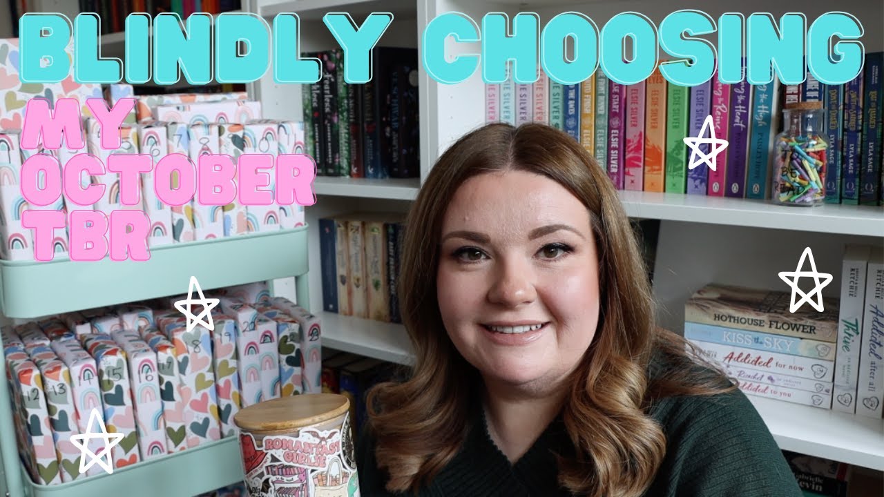 BLINDLY choosing my OCTOBER TBR! 📖🫙tbr*