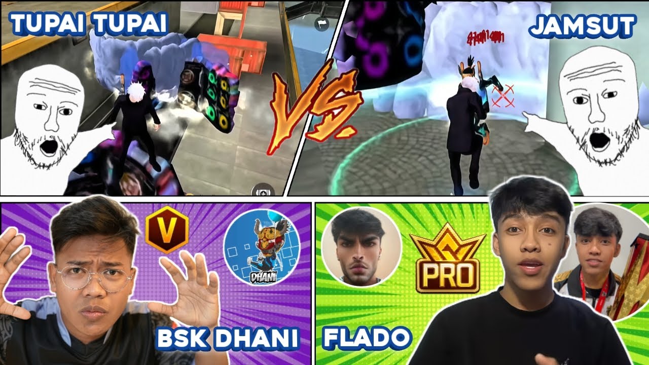 BSK DHANI NEKAT NYUSUP KE LIVE NYA FLADO!FLADO PAKEK MODE LUPA DARATAN LAWAN BSK DHANI!!😱🔥