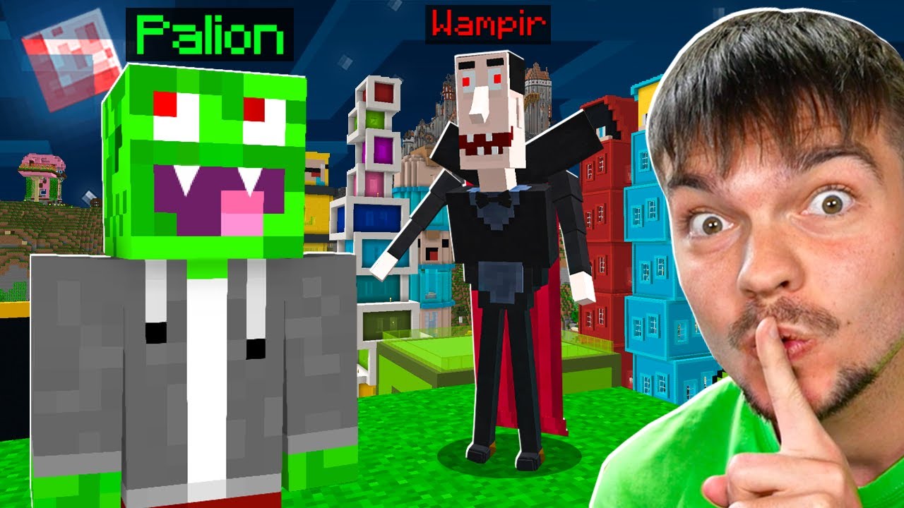 ZMIENIŁEM SIĘ W WAMPIRA w Minecraft...