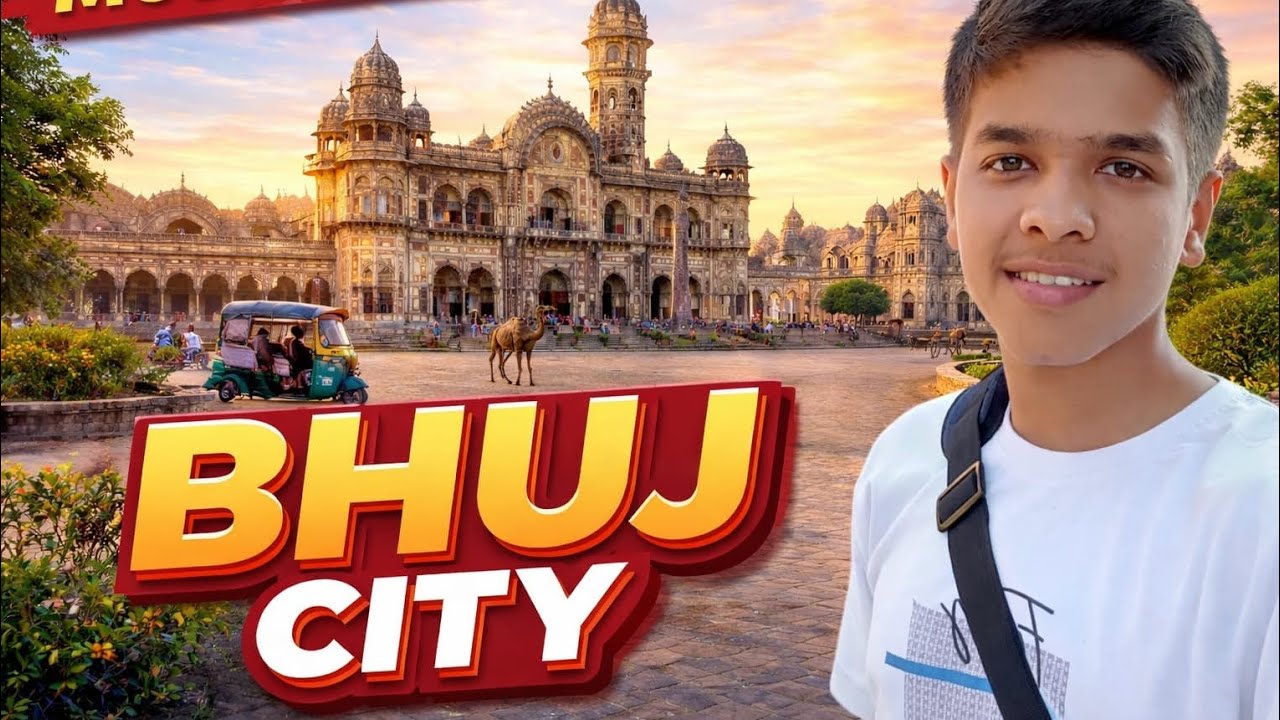 Bhuj City tour | Smritivan | Aaina Mahal | Hamirsar Lake | Street Food 