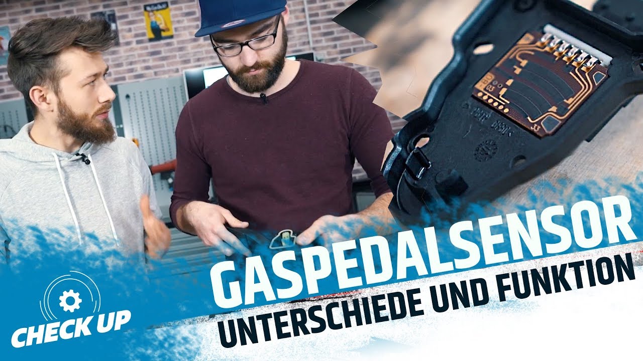 GASPEDALSENSOR | Wie funktioniert der Gaspedalgeber? | CHECK UP | MOVE IT