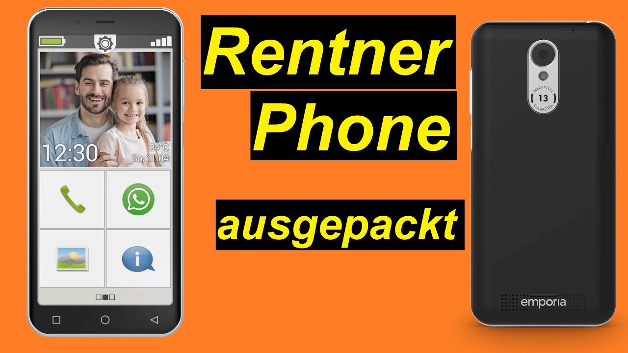 Das Emporia Smart 4 ausgepackt. Satter Lieferumfang. Rentner Phone. | SeppelPower