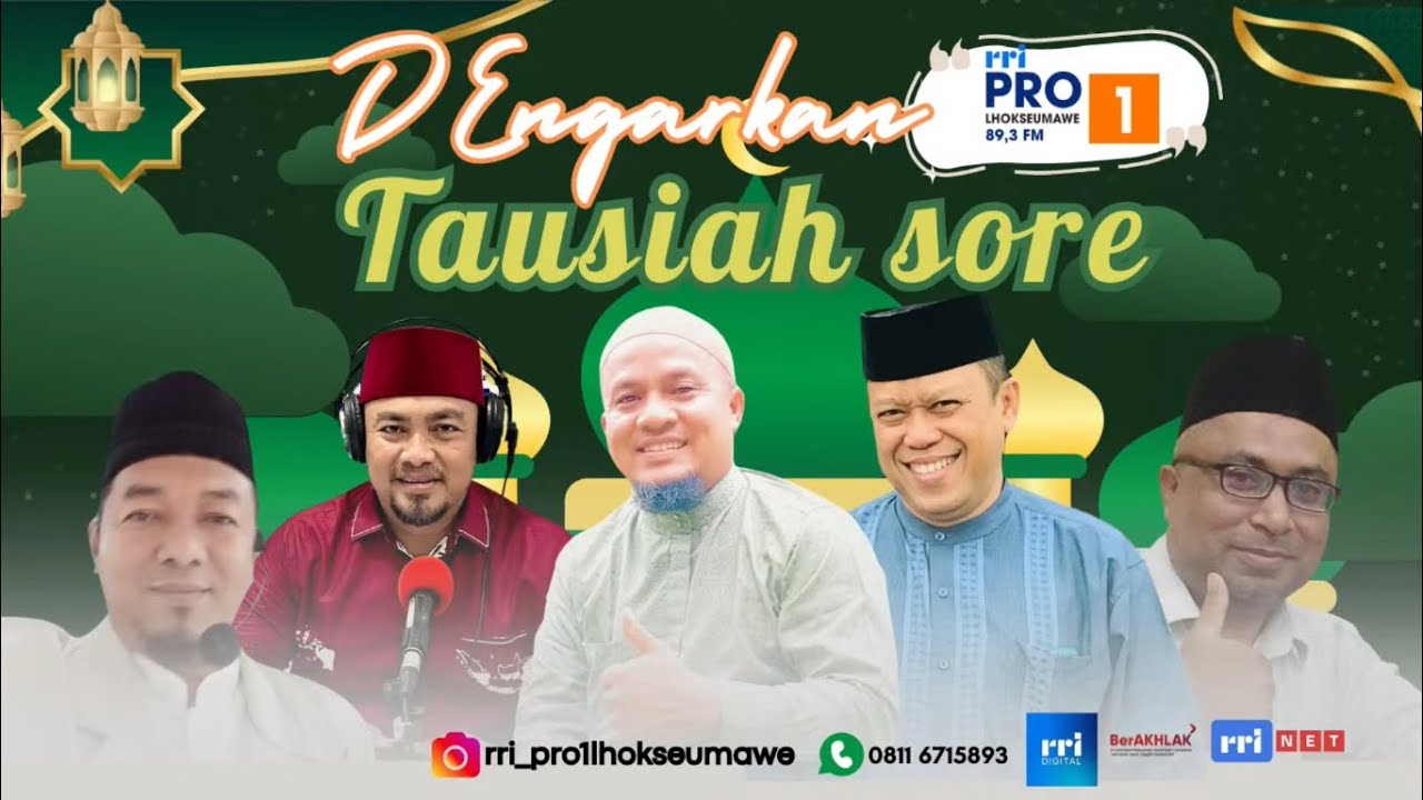 TAUSIAH SORE - KARAKTERISTIK ORANG SHALAT