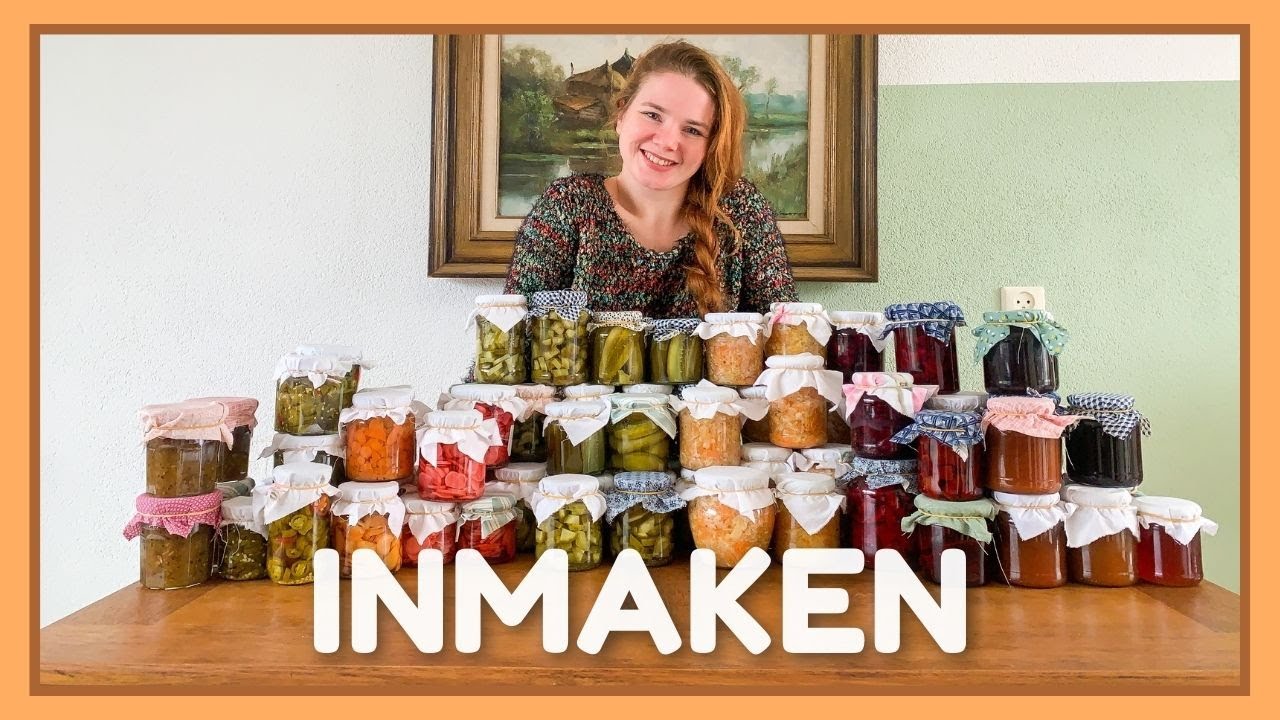 WAT IS INMAKEN| In maken voor BEGINNERS | Voedsel Conserveren