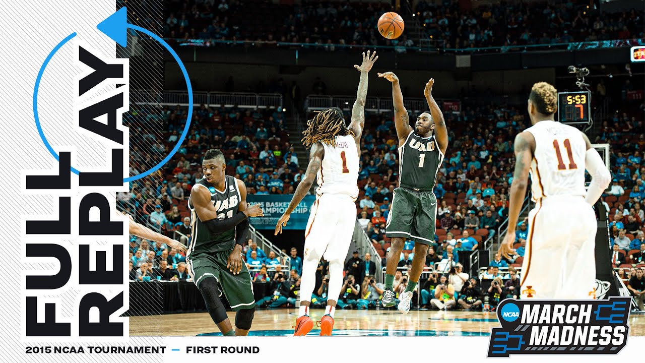 UAB vs. Iowa State: 2015 NCAA men's first round | FULL REPLAY