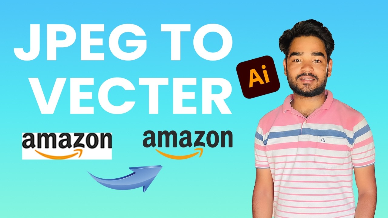 JPEG to Vector in Adobe Illustrator | Convert Images to Vector in Adobe Illustrator