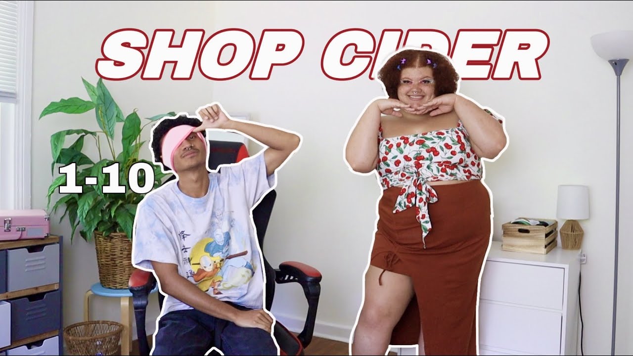 Husband rates my CIDER outfits.. *honest review* 1-10