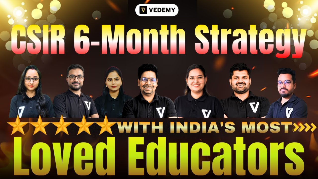 CSIR-NET Life Science | 6 Months Strategy | With India's Most Loved Educators |31st March 2025|3 PM|