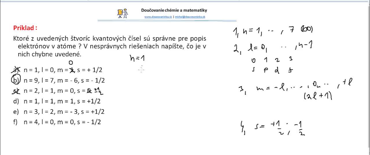 Magnetick&eacute; kvantov&eacute; č&iacute;sla   opakovanie   pr&iacute;klad