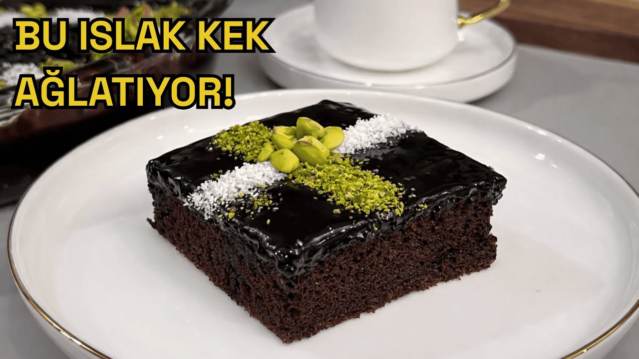 BU ISLAK KEK AĞLATIYOR! - EN YOĞUN ÇİKOLATALI ISLAK KEK - KOLAY TARİF