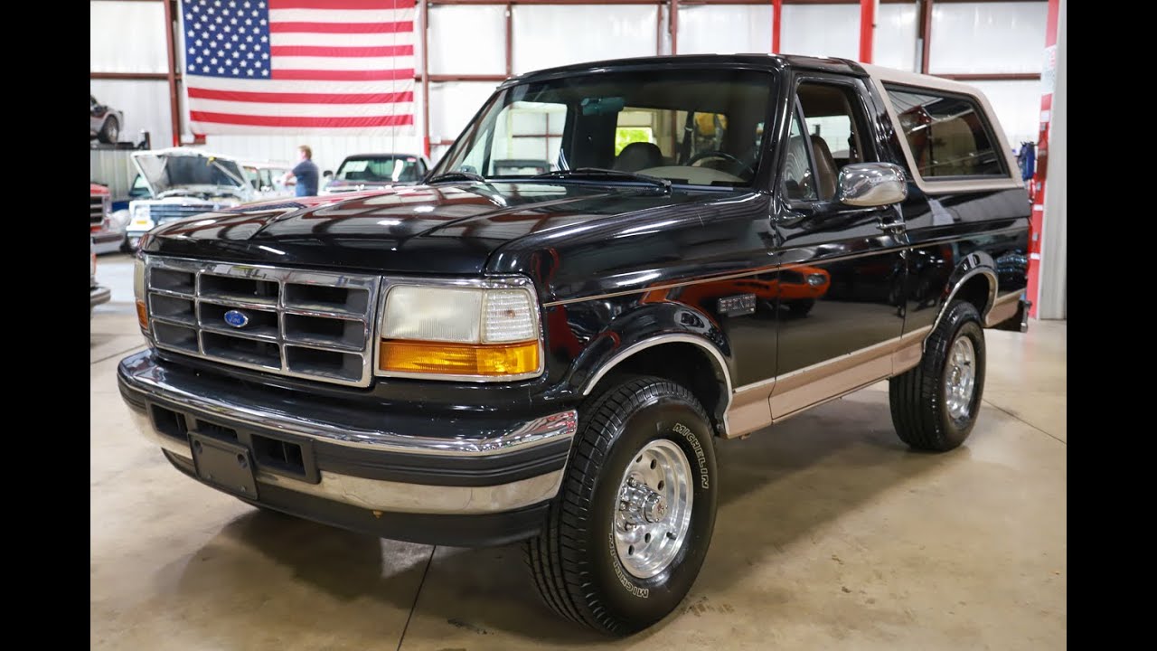 1996 Ford Bronco Eddie Bauer Test Drive