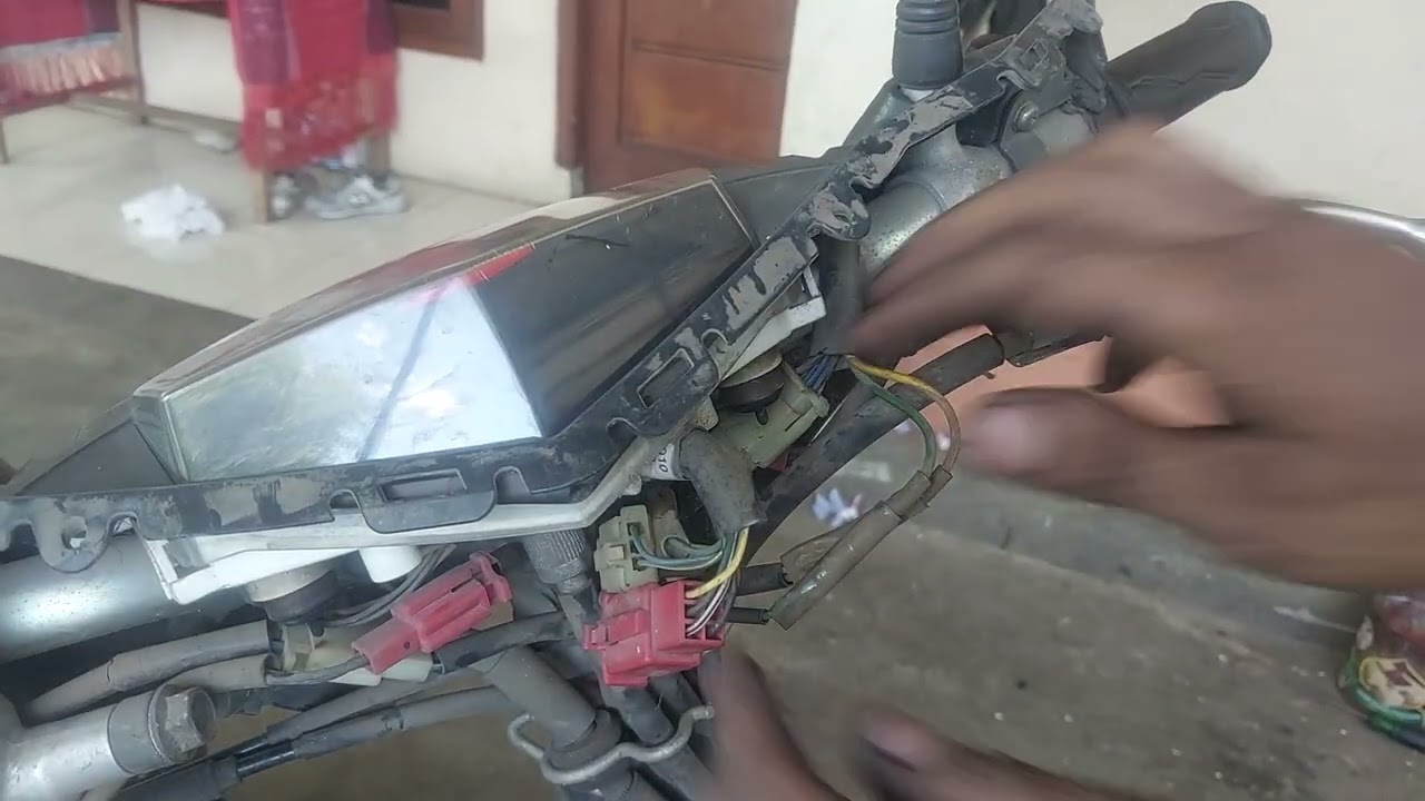 JALUR KABEL LAMPU DEPAN MIO M3/Mio125...cek kabel lampu depan mio m3/ mio m125