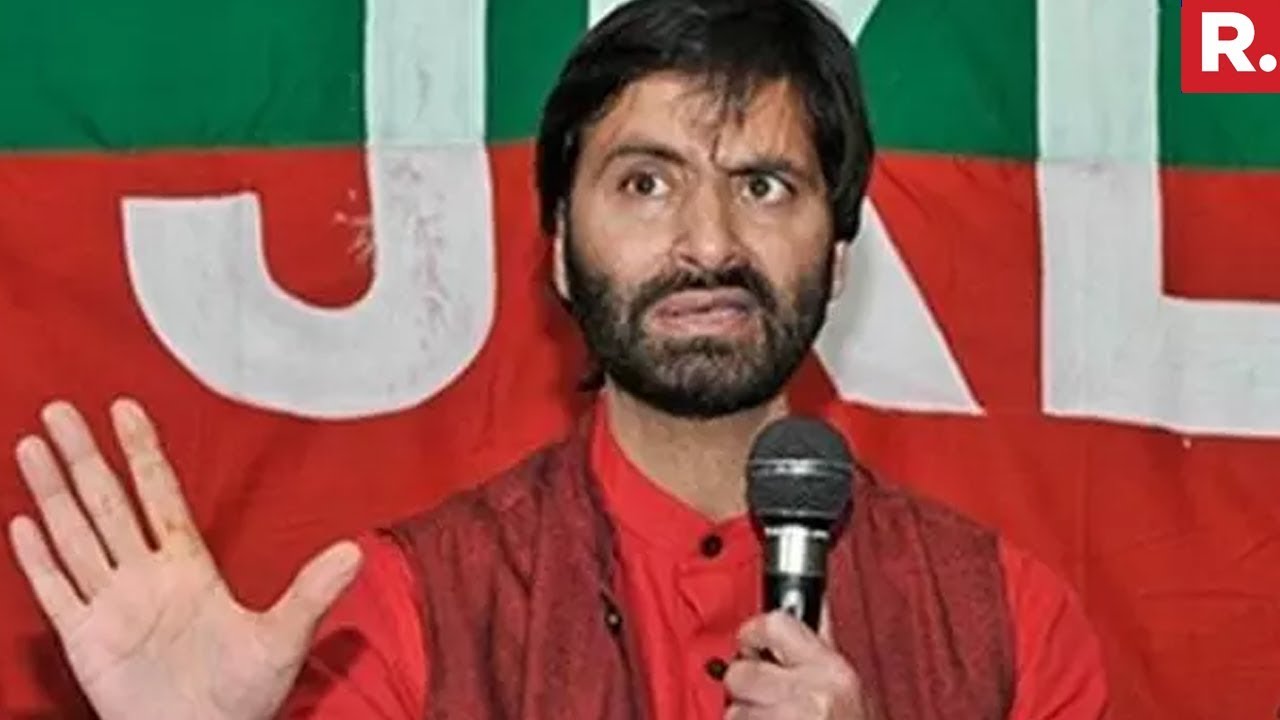On Day 2 Of Governor's Rule, Separatist Yasin Malik Arrested In J&K
