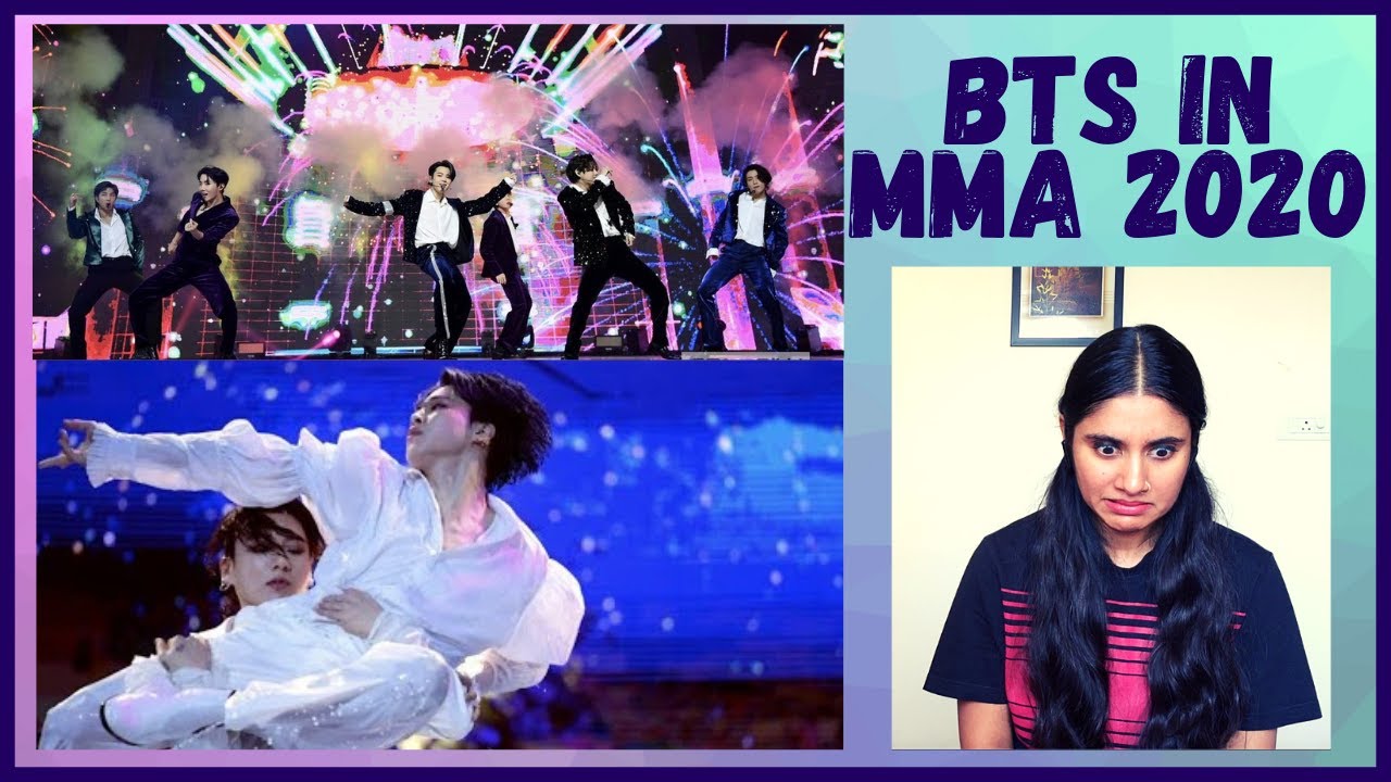 BTS MMA 2020 PERFORMANCE REACTION | Indian Reaction to BTS | Reaction by Ashmita