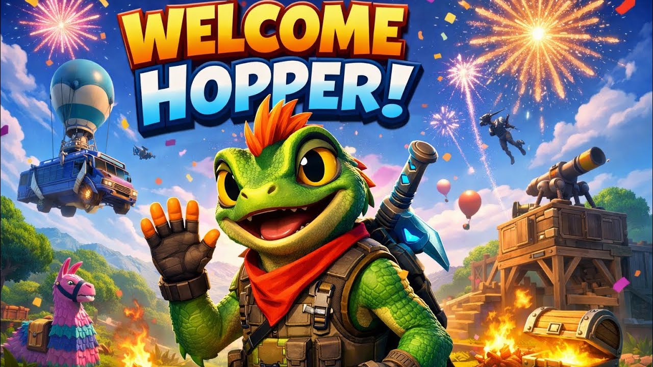 Lets welcome Hopper to FORTNITE LIZARD