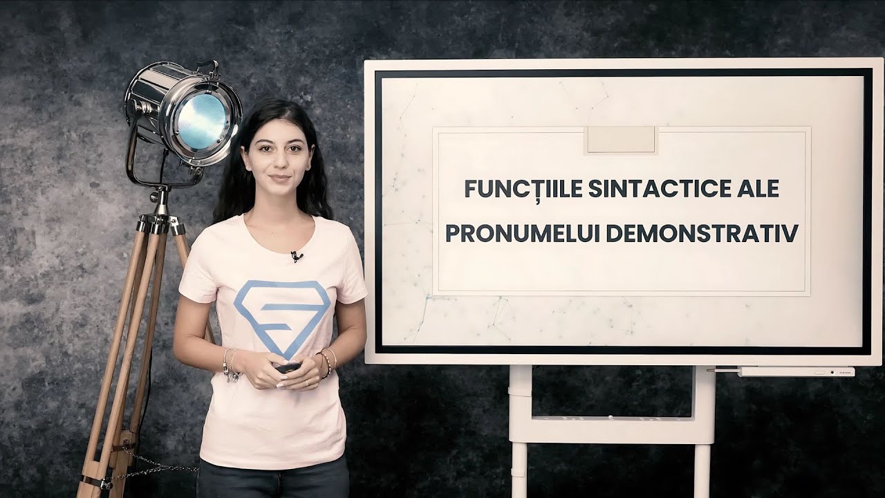 Pronumele demonstrativ: funcții sintactice și cazuri gramaticale - Clasa a VII-a