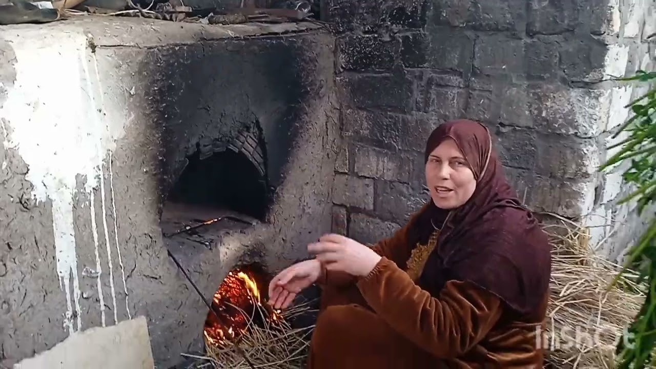 وسط المواشى والطيور #هعمل برايم رز بالبط#فى الفرن الفلاحى 🐃🦆