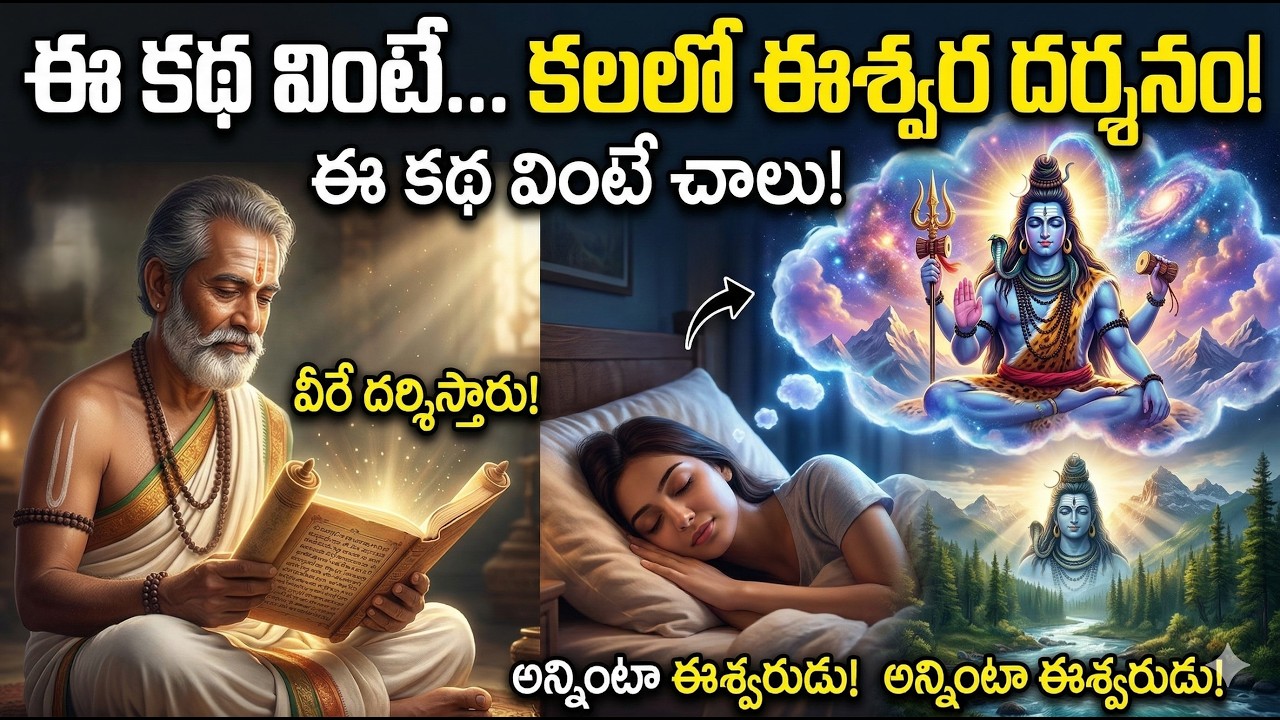 #ఇలాంటి వారు మాత్రమే అన్నింటా ఈశ్వరుడిని దర్శిస్తారు, ఎవరు ఈ కథ వింటారో వారికి స్వప్ననందు ఈశ్వర