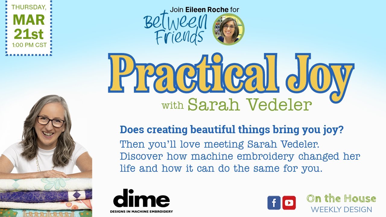 Practical Joy with Sarah Vedeler | Between Friends