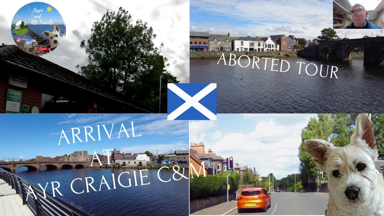 ARRIVING at AYR CRAIGIE GARDENS C & M