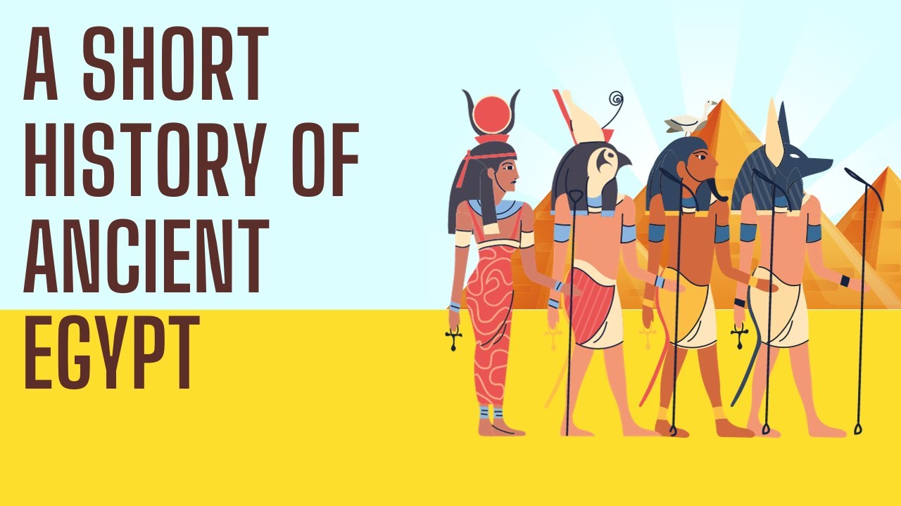 A compressed history of the rise and fall of ancient Egypt.