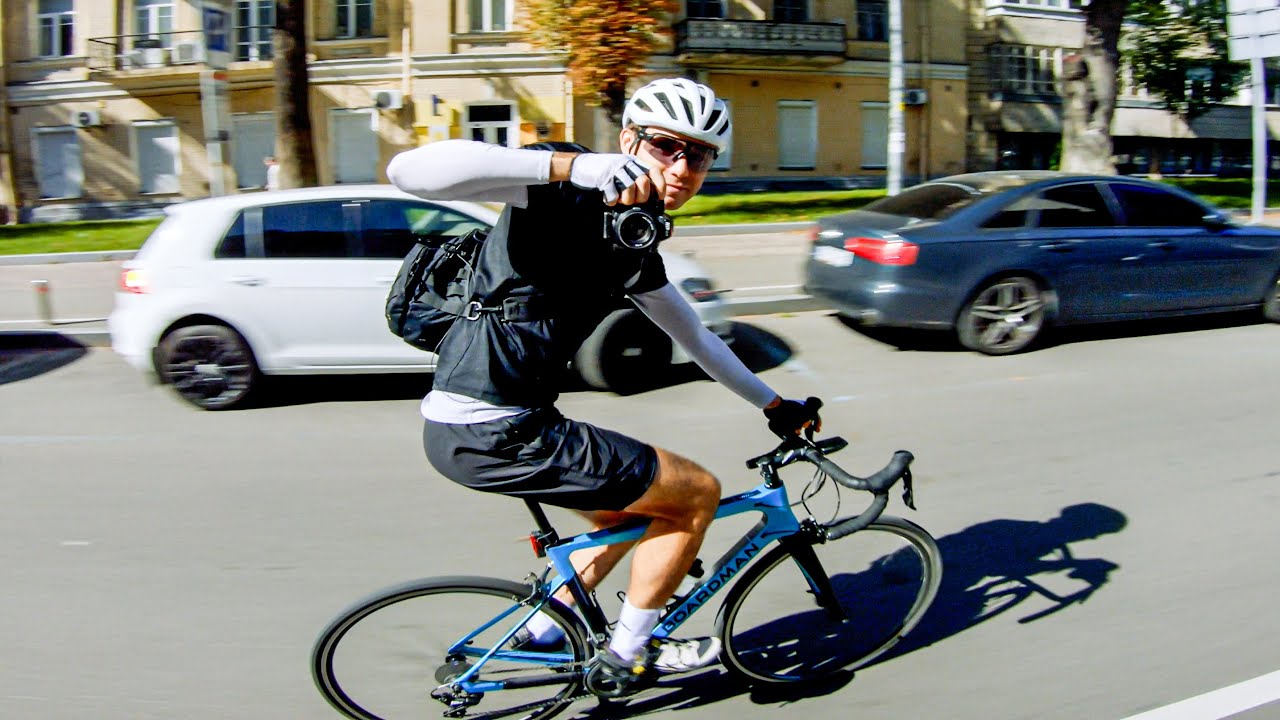 He’s Just Filming the Cycling Community on the Go | Kyiv Ukraine