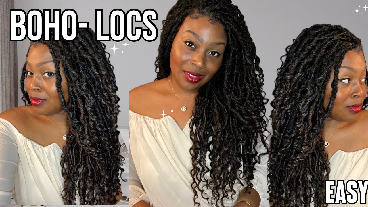 Самый простой BOHO-LOCS на свете! | Реалистичный метод вязания крючком |