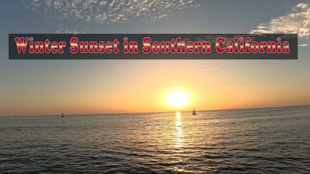 Winter Sunset on Venice Beach | No Ai All Natural  2/1/2026