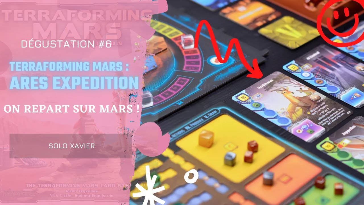 Terraforming Mars Ares Expedition : l'explipartie
