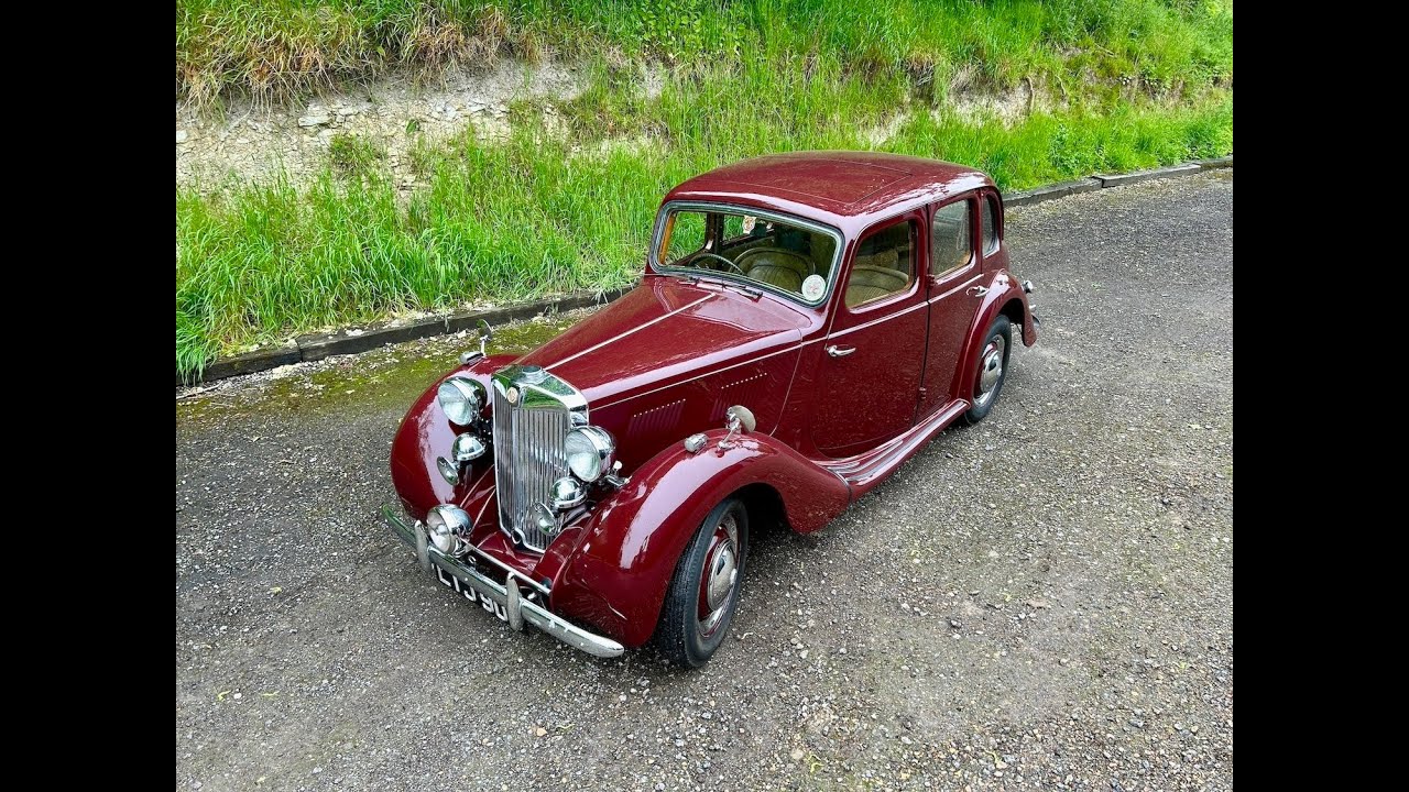 Седан MG YA 1950 года выпуска продаётся в Robin Lawton Vintage & Classic Cars