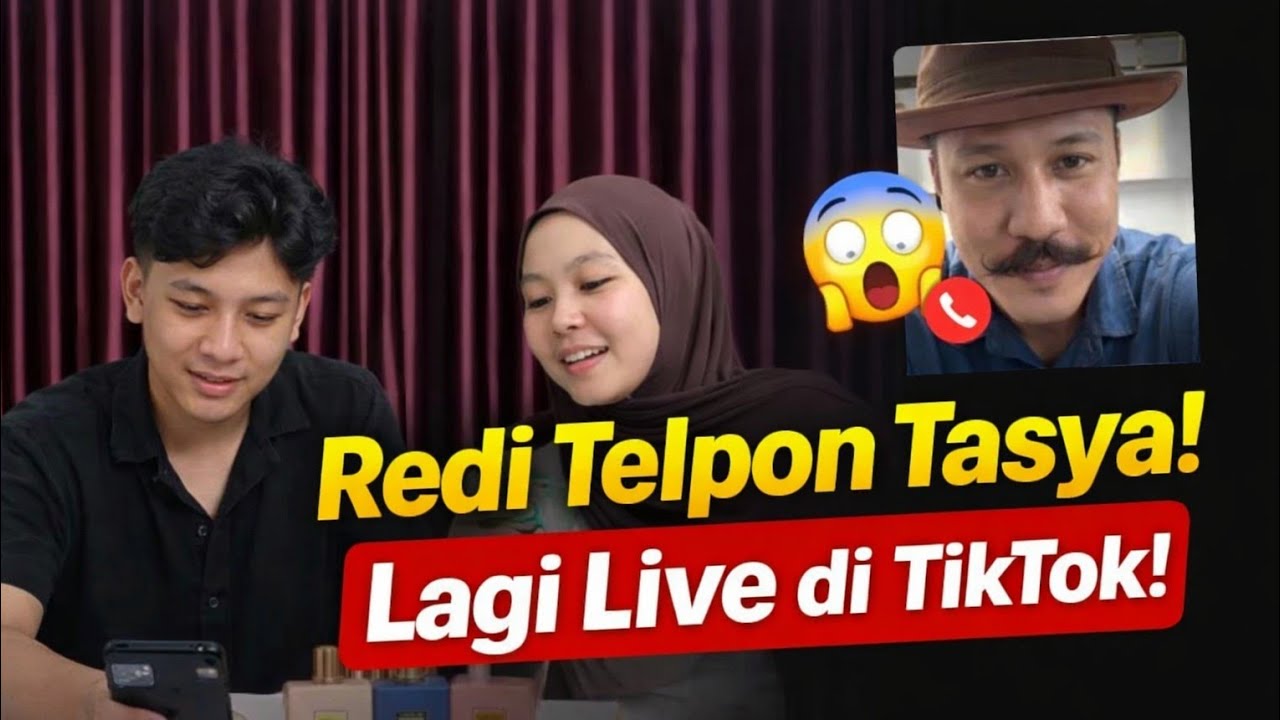 JANGAN SKIP FULL REDI TELPON TASYA SAAT LIVE GLOWBE DI TIKTOK 