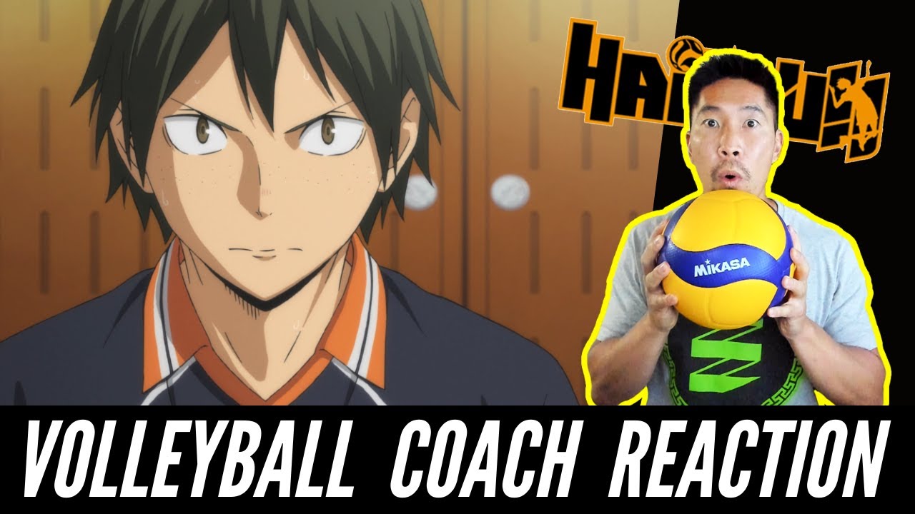 Реакция тренера по волейболу на HAIKYUU S2 E22 — Ямагучи становится подающим против Сейджо