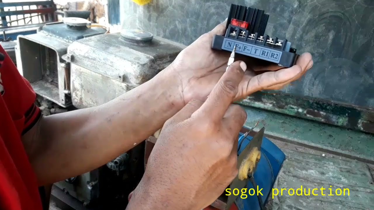 pasang avr generator odong-odong
