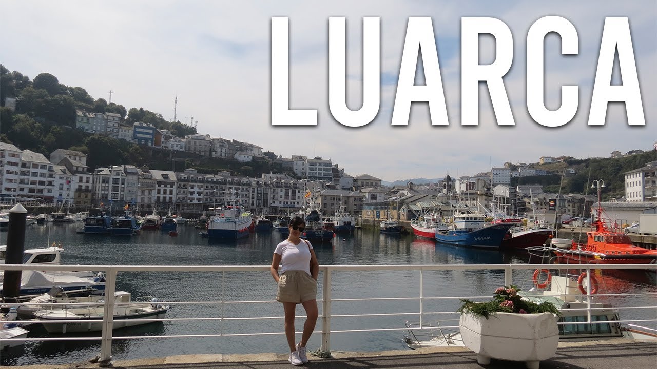 Visitando LUARCA (Pueblo de ASTURIAS) + PLAYA ! 👈