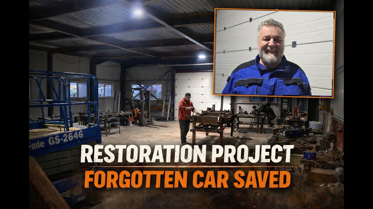 Forgotten Vintage Car Restoration | Full Day 1 Workshop Reveal | Old School Garage Blues