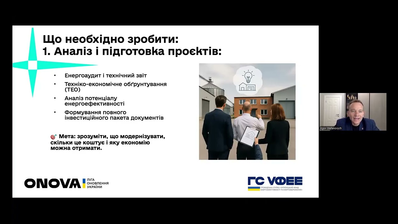 Інвестиції, Оновлення, Енергоефективність для Бізнесу в Україні