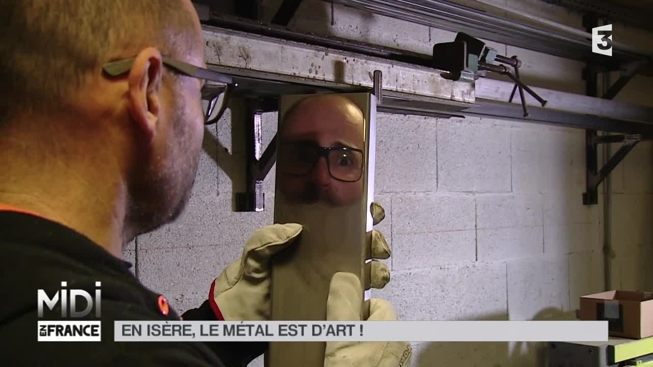 MADE IN FRANCE : En Isère, le métal est d'art !