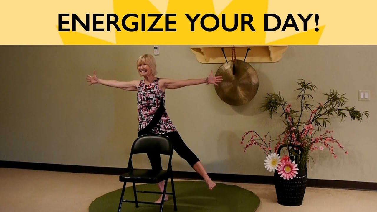 (1 Hr) Invigorating Chair Yoga Flow with Cheryl Todd, Certified Chair Yoga Teacher - Yoga Vista