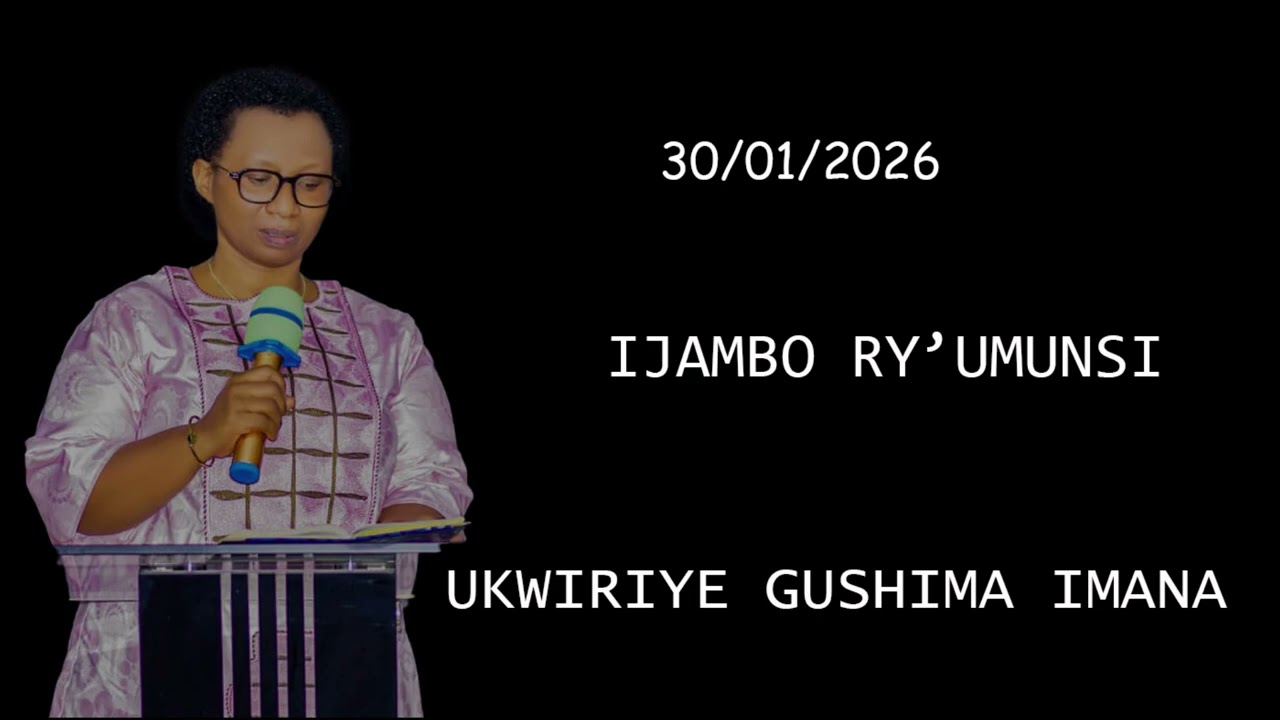 IJAMBO RY'UMUNSI NA BISHOP UWUBUGINGO LEONILLE 