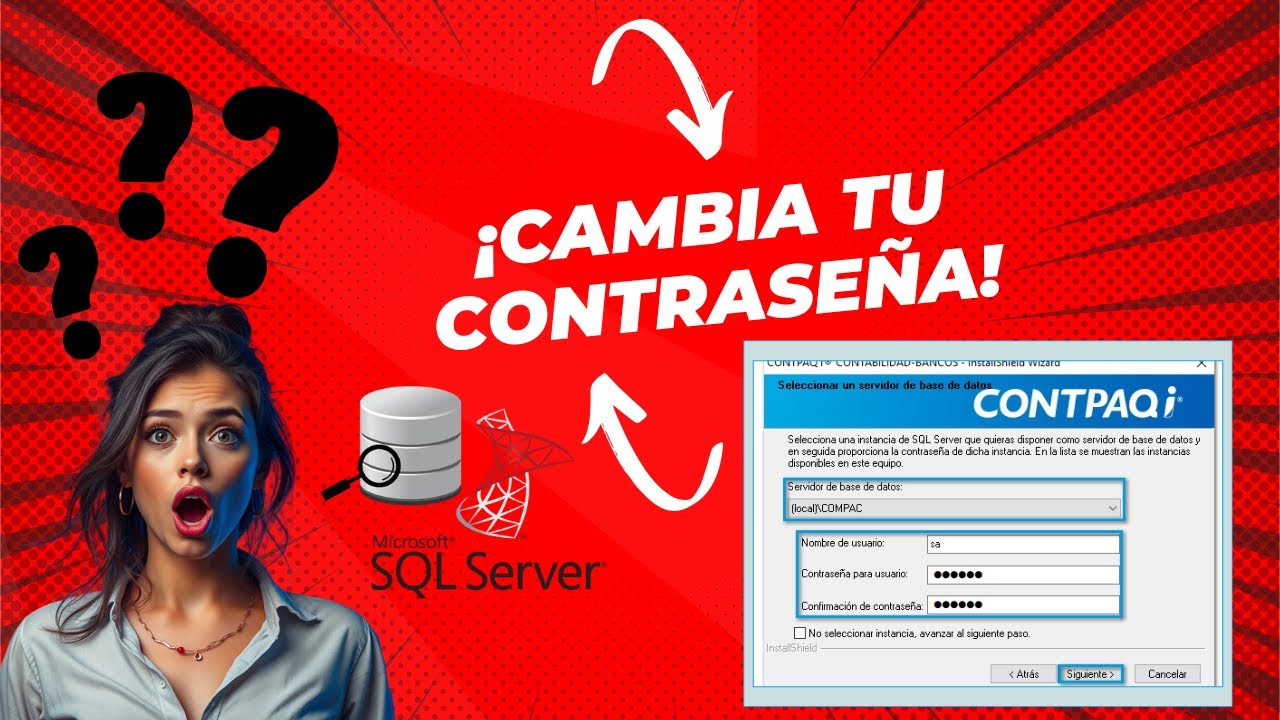 Descubre como cambiar la contrase&ntilde;a de SQL CONTPAQi (&iexcl;Incre&iacute;ble!)