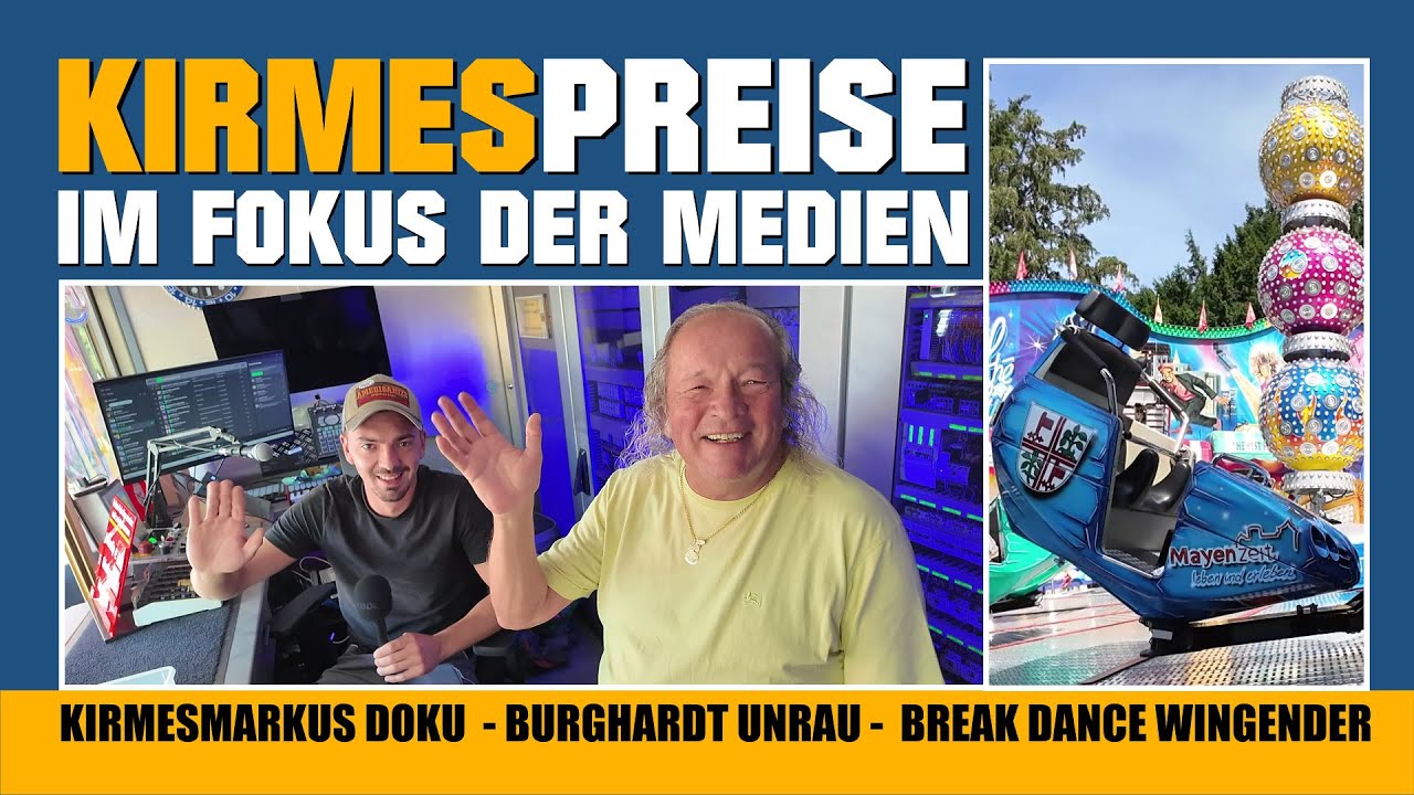 DOKU | KIRMES PREISE IM FOKUS DER MEDIEN | LAURENTIUSKIRMES BERGISCH GLADBACH 2024| BURGHARDT UNRAU