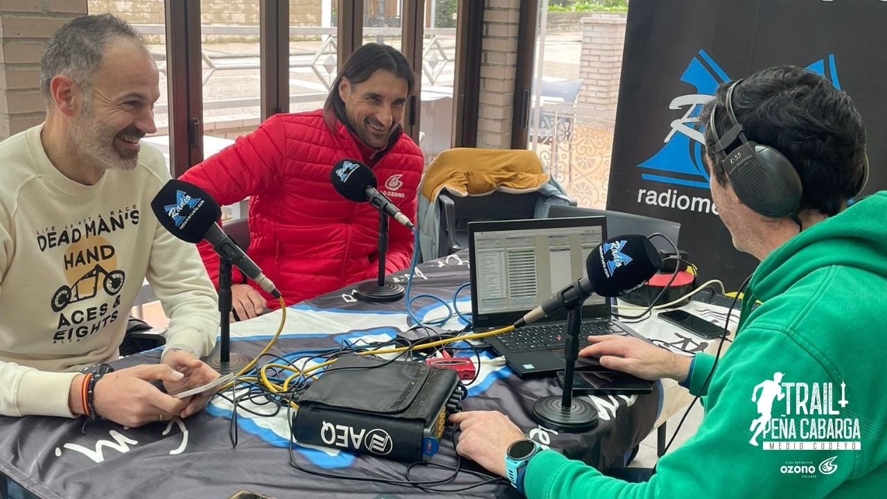 Entrevista en el Ventano Deportivo de Radio Meruelo hablando sobre nuestro Trail Peña Cabarga.