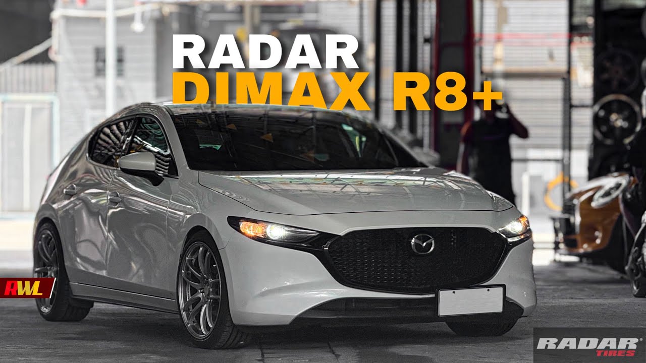 Installed Radar Dimax R8 Tires size 19&rdquo;